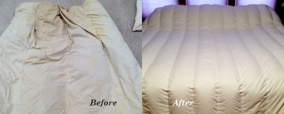 comforter renovation